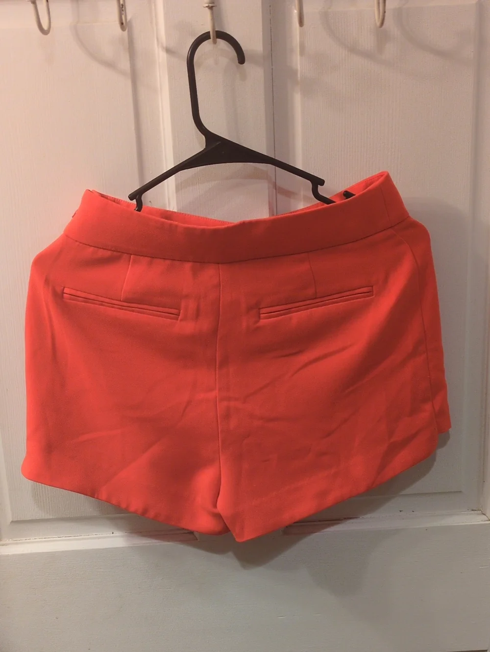 J. Crew Coral High-Rise Tailored Shorts